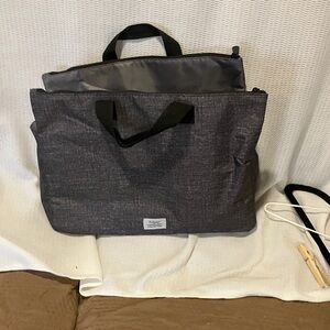 Thirty-One Gray Storage Tote